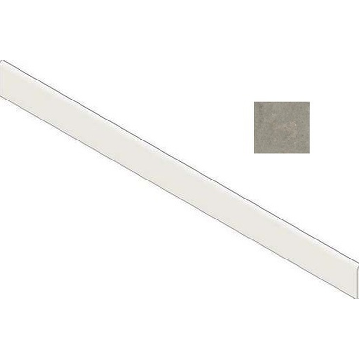 Atlas Concorde Russia Forte Dei Marmi Rock 620070002864 Lunar Grey Battiscopa Плинтус 7,2x80 см, Россия, под камень  - фото 1