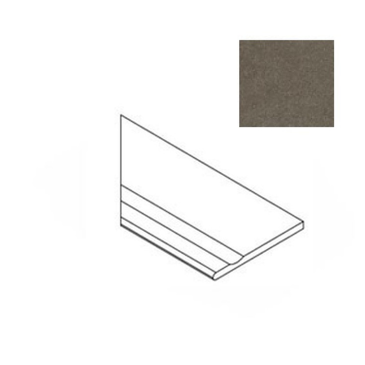 Atlas Concorde Russia Forte Dei Marmi Rock 620090001239 Lunar Grey Bordo Piscina  Angolo Sx Спец. Элемент 20x60 см, Россия, под мрамор - фото 1