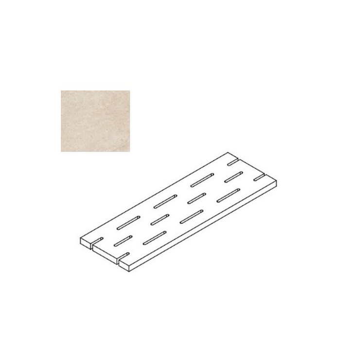 Atlas Concorde Russia Forte Dei Marmi Rock 620090001224 Siberian Ivory Griglia Спец. Элемент 20x60 см, Россия, под мрамор - фото 1