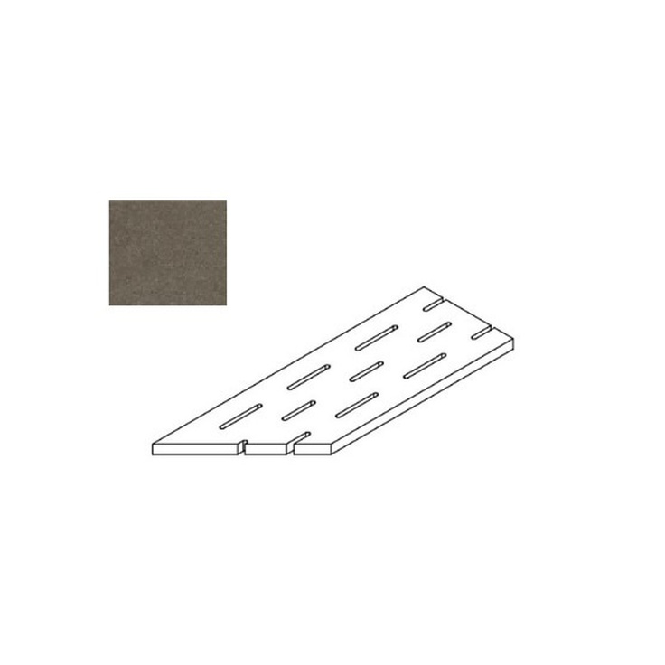 Atlas Concorde Russia Forte Dei Marmi Rock 620090001258 Alpine Brown Griglia Angolo Sx Спец. Элемент 20x60 см, Россия, под мрамор - фото 1