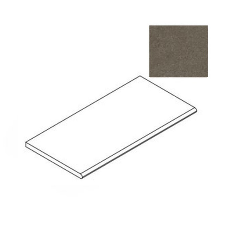 Atlas Concorde Russia Forte Dei Marmi Rock 620090001261 Alpine Brown Round Спец. Элемент 30x60 см, Россия, под мрамор - фото 1