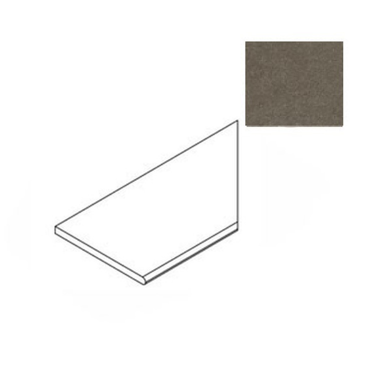 Atlas Concorde Russia Forte Dei Marmi Rock 620090001262 Alpine Brown Round Angolo Спец. Элемент 30x60 см, Россия, под мрамор - фото 1