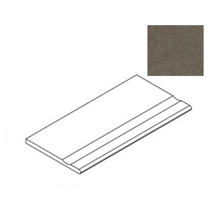 Atlas Concorde Russia Forte Dei Marmi Rock 620040000224 Alpine Brown Gradino Lineare Ступень 30x120 см, Россия, под мрамор - фото 1