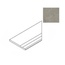Atlas Concorde Russia Forte Dei Marmi Rock 620040000222 Lunar Grey Gradino Lineare  Angolo Dx Угловая ступень 30x120 см, Россия, под мрамор - фото 1