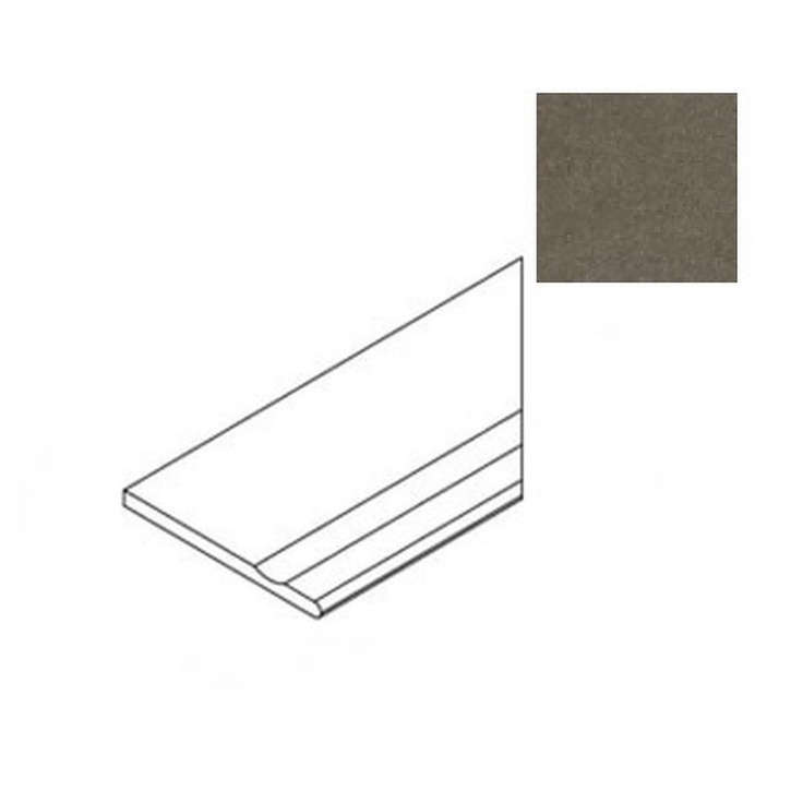 Atlas Concorde Russia Forte Dei Marmi Rock 620040000225 Alpine Brown Gradino Lineare  Angolo Dx Угловая ступень 30x120 см, Россия, под мрамор - фото 1