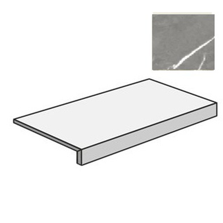 Atlas Concorde Russia Forte Dei Marmi 620070002417 Elegant Grey Scalino Frontale Rett Ступень 33x80 см, Россия, под мрамор - фото 1 Atlas Concorde Russia Forte Dei Marmi 620070002417 Elegant Grey Scalino Frontale Rett Ступень 33x80 см, Россия, под мрамор - фото 1