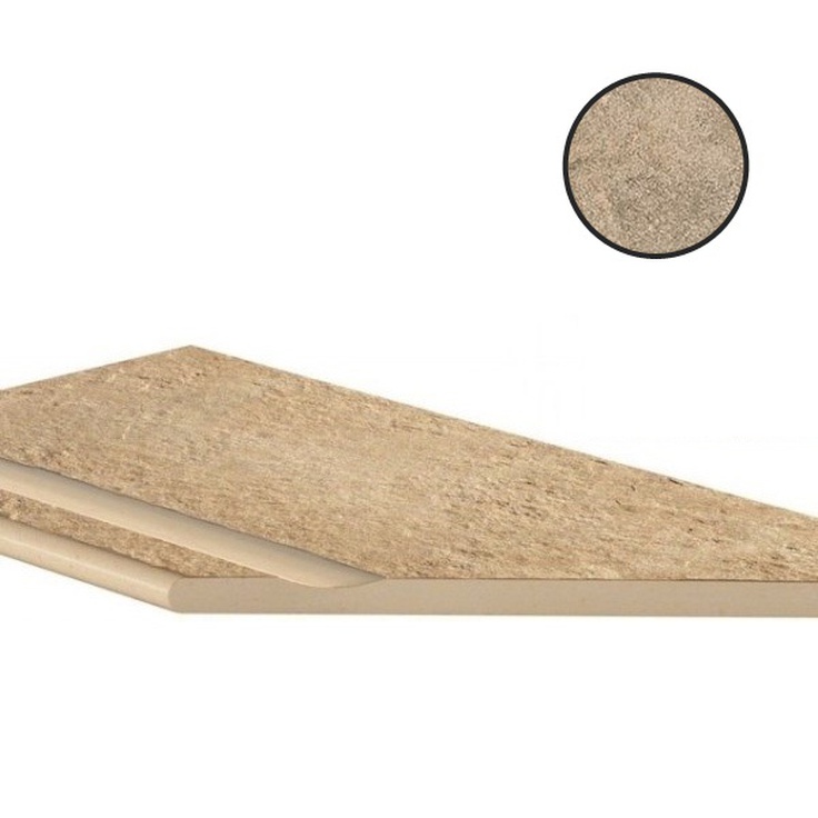 Atlas Concorde Russia Landstone 620090000492 Gold Bordo Piscina Angolo Dx Спец. Элемент 20x60 см, Россия, под камень  - фото 1