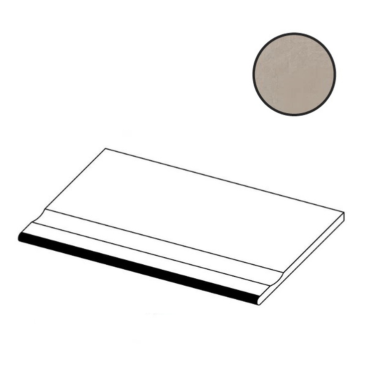 Atlas Concorde Russia Rinascente 620090000902 Clay Bordo Piscina Спец. Элемент 30x60 см, Россия, под бетон - фото 1 Atlas Concorde Russia Rinascente 620090000902 Clay Bordo Piscina Спец. Элемент 30x60 см, Россия, под бетон - фото 1