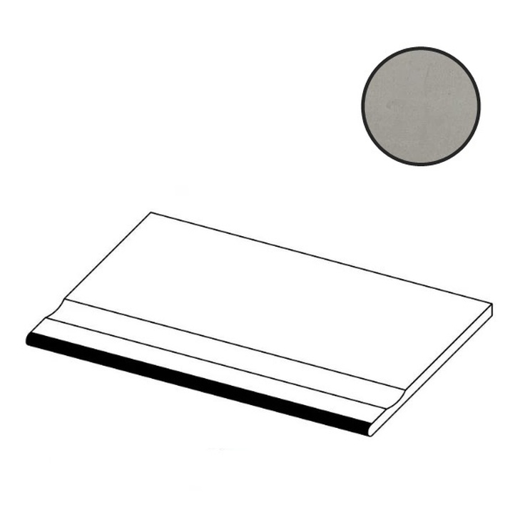 Atlas Concorde Russia Rinascente 620090000920 Grey Bordo Piscina Спец. Элемент 30x60 см, Россия, под бетон - фото 1 Atlas Concorde Russia Rinascente 620090000920 Grey Bordo Piscina Спец. Элемент 30x60 см, Россия, под бетон - фото 1