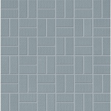 Atlas Concorde Aplomb A6SY Denim Net Mosaico Мозаика 30x30 см, для ванной, стиль: современный, цвет: синий, Италия, под мозаику - фото 1 - фото 1