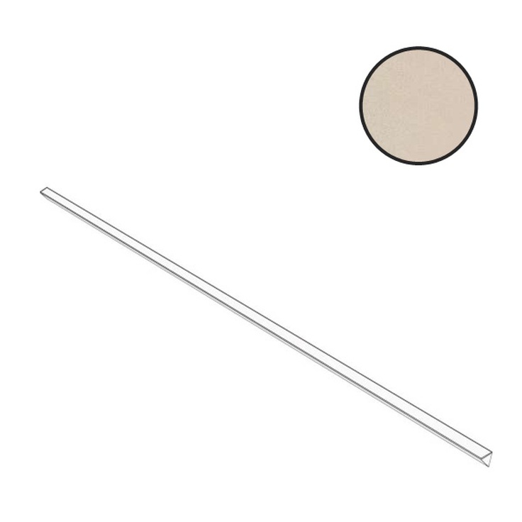 Atlas Concorde Italy Boost Balance AJ2Y Cream Listelli Corner Спец. Элемент 1x120 см, Италия, под бетон  - фото 1