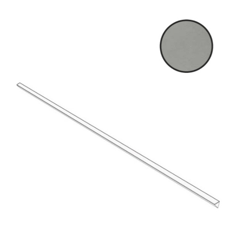 Atlas Concorde Italy Boost Balance AJ22 Grey Listelli Corner Спец. Элемент 1x120 см, Италия, под бетон  - фото 1