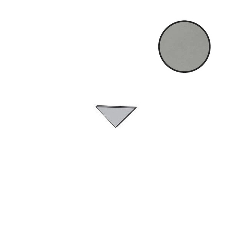 Atlas Concorde Italy Boost Balance AJ3C Grey Corner A E Спец. Элемент 1x1 см, Италия, под бетон  - фото 1