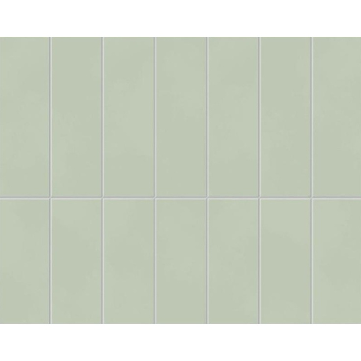 Atlas Concorde Italy Boost Color AP1X Mint Mosaico Brick Matt Ret Декор 33x37 см, Италия, под бетон  - фото 1