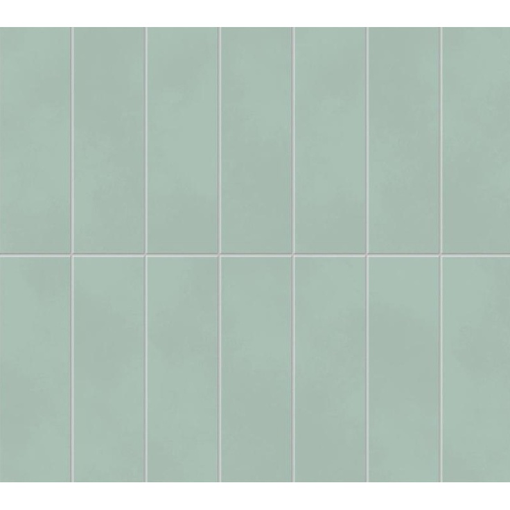 Atlas Concorde Italy Boost Color AP1Y Jade Mosaico Brick Matt Ret Декор 33x37 см, Италия, под бетон  - фото 1