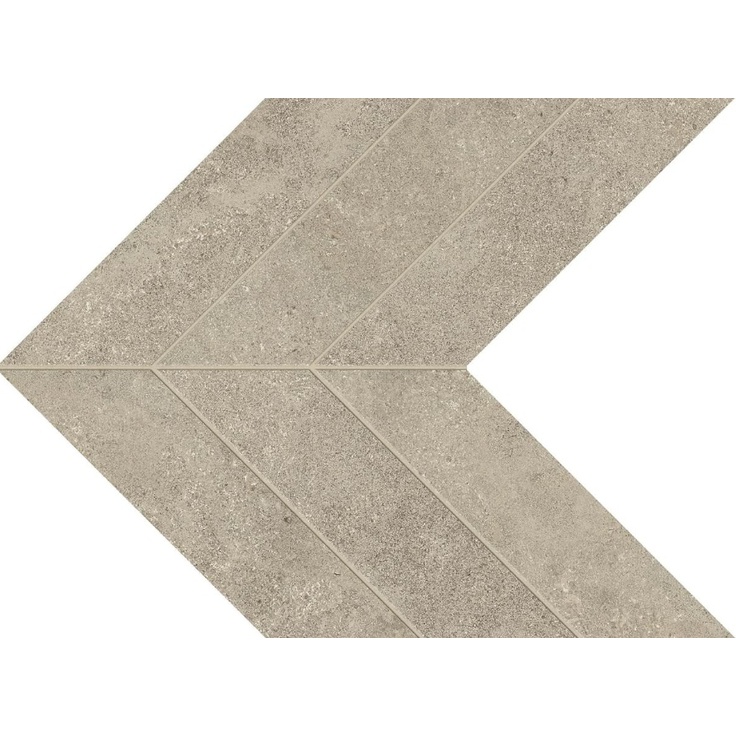 Atlas Concorde Italy Boost Icor AYZF Oyster Chevron Ret Декор 30,5x35,6 см, Италия, под камень  - фото 1