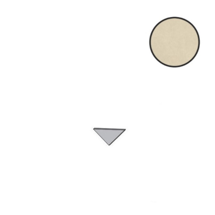 Atlas Concorde Italy Boost Natural Pro ARBP Oat Corner A E Спец. Элемент 1x1 см, Италия, под камень  - фото 1