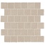 Atlas Concorde Italy Boost Natural A7CG Ash Mosaico Tumbled Мозаика 31x31 см, Италия, под бетон  - фото 1