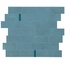 Atlas Concorde Italy Boost Pro 9BMU Powder Blue Minibrick Pro Ocean Мозаика 29,7x33,3 см, Италия, под бетон  - фото 1