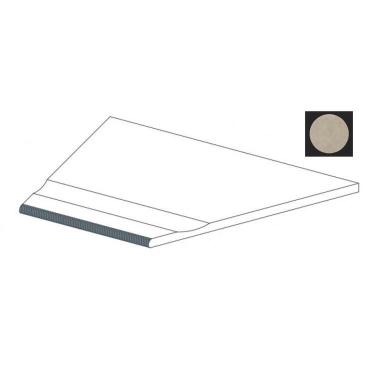 Atlas Concorde Italy Boost Vision HDGP Ash Bordo Piscina Спец. Элемент 30x60 см, Италия, под камень  - фото 1