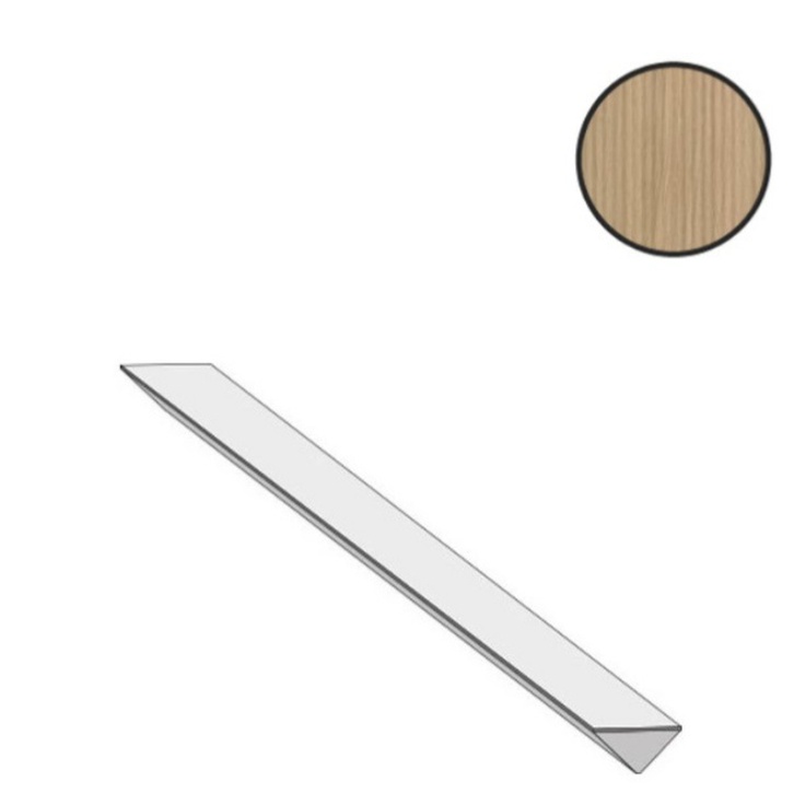 Atlas Concorde Italy Log AX2F 3D Pleat Moon Oak Corner 50 Спец. Элемент 1,4x50 см, Италия, под дерево - фото 1