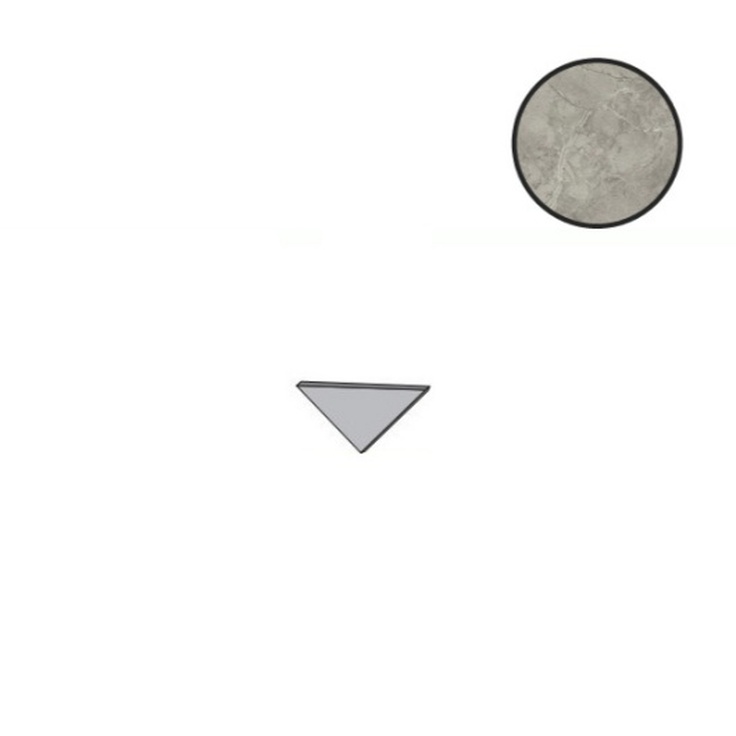 Atlas Concorde Italy Marvel Meraviglia AJW8 Silver Majestic Corner Lapp A E Спец. Элемент 1x1 см, Италия, под мрамор - фото 1