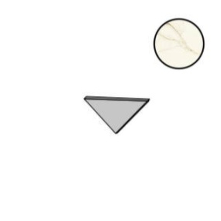 Atlas Concorde Italy Marvel Shine A45V Calacatta Imperiale Corner Lucida A E Спец. Элемент 1x1 см, Италия, под мрамор - фото 1