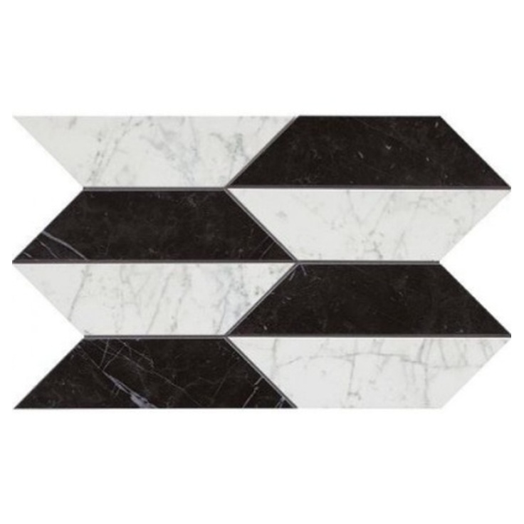 Atlas Concorde Italy Marvel Stone AMMS Half Hex Cold Lapp Мозаика 33x48,3 см, Италия, под мозаику - фото 1
