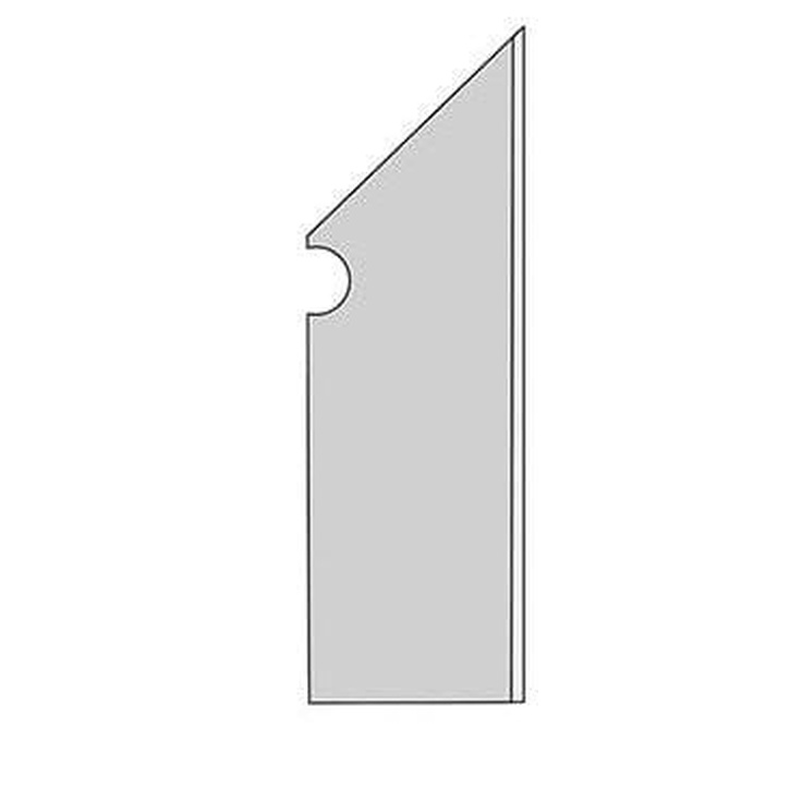 Atlas Concorde Italy Marvel Stone ATEO Bianco Dolomite Battiscopa Sag. Dx Спец. Элемент 7,2x30 см, Италия - фото 1