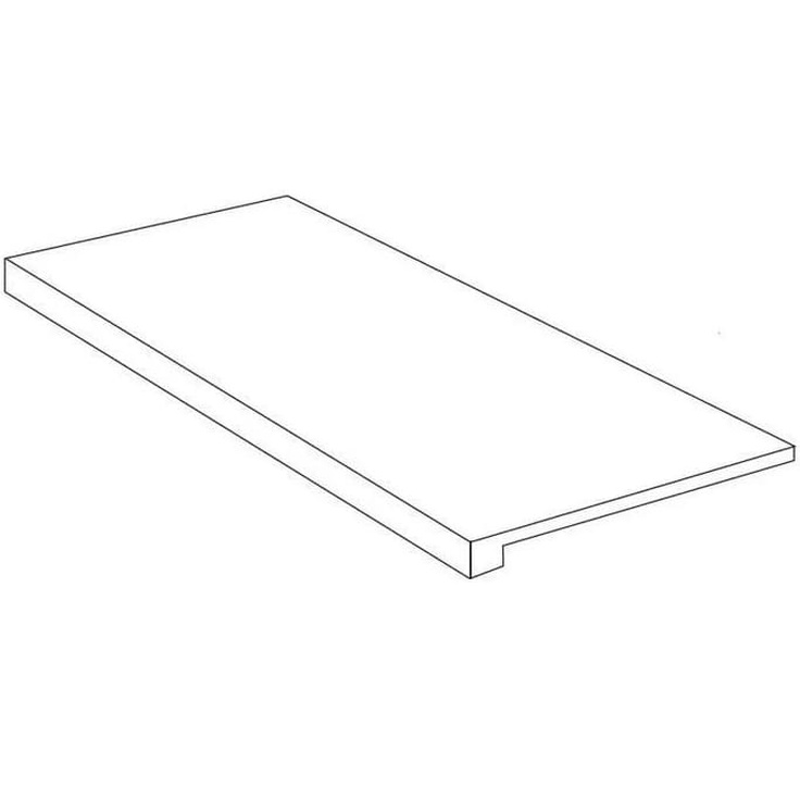 Atlas Concorde Italy Marvel Stone ATGU Clauzetto White Scalino Ступень 33x60 см, Италия - фото 1