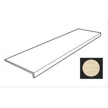 Atlas Concorde Italy Marvel T HDUJ Navona Sand Round Ступень 33x120 см, Италия, под камень  - фото 1 - фото 1