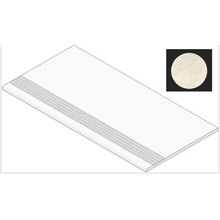 Atlas Concorde Italy Marvel T HDOP Halo Sand Gradino 60 Ступень 30x60 см, Италия, под камень  - фото 1 - фото 1