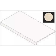 Atlas Concorde Italy Marvel T HDPH Navona White Scalino 60 Ступень 33x60 см, Италия, под камень  - фото 1 - фото 1