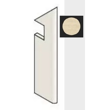 Atlas Concorde Italy Marvel T HDO3 Navona Sand Battiscopa Sagomato Dx Плинтус 7,2x30 см, Италия, под камень  - фото 1 - фото 1