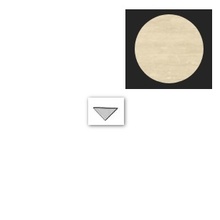 Atlas Concorde Italy Marvel T HDN6 Navona Sand Field Corner A E Спец. Элемент 1,4x1,4 см, Италия, под камень  - фото 1 - фото 1