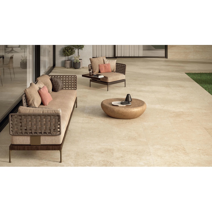 AF9P Marvel Travertine White Cross Chiselled Urban Grid 29,5x60