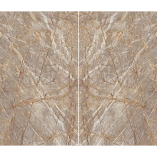 Atlas Concorde Italy Plan HEA7 Natural Roots Bookmatch Silk ST 12mm Керамогранит 162x324 см, Италия, под мрамор - фото 1 - фото 1