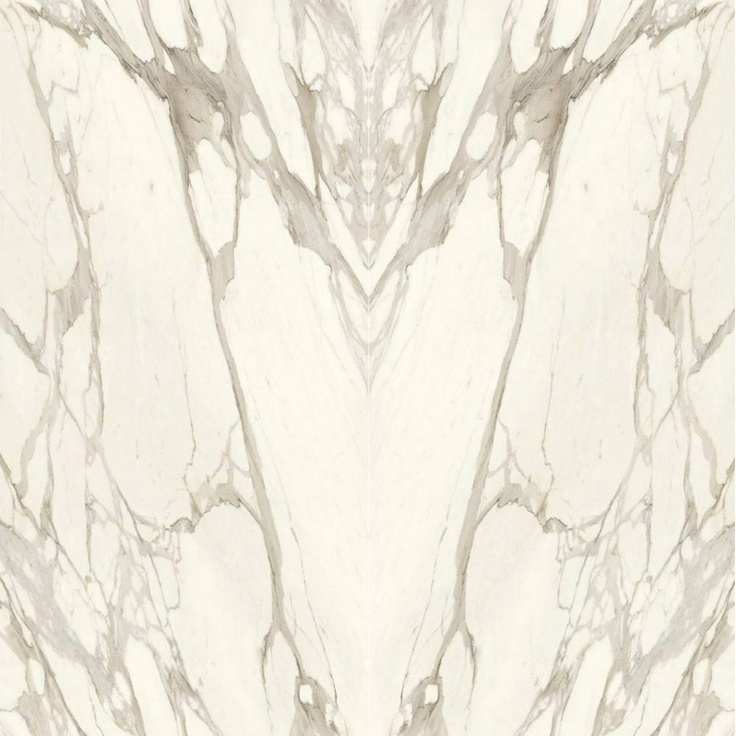Atlas Concorde Italy Plan AF5C Calacatta Borghini Bookmatch Silk 12mm St Керамогранит 162x324 см, Италия, под мрамор - фото 1