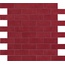 Atlas Concorde Italy Boost 9BMQ Red Minibrick Мозаика 30,5x30,5 см, Италия, под кирпич  - фото 1