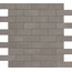 Atlas Concorde Italy Boost 9BMK Smoke Minibrick Мозаика 30,5x30,5 см, Италия, под кирпич  - фото 1