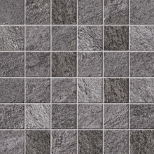 Atlas Concorde Brave A1FO Grey Mosaico Керамогранит 30x30 см, для ванной, стиль: современный, цвет: серый, Италия, под камень  - фото 1 - фото 1