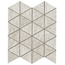 Atlas Concorde Italy Klif AN7G White Triangles Мозаика 28,5x33 см, Италия, под мозаику - фото 1