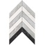 Atlas Concorde Italy Marvel Stone 9SCM Chevron Mix Wall Мозаика 25x30,5 см, Италия, под мозаику - фото 1