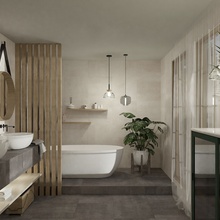 Axima Ronda 60x60 см, керамогранит, Россия, под камень  - фото интерьера 1 - фото 3