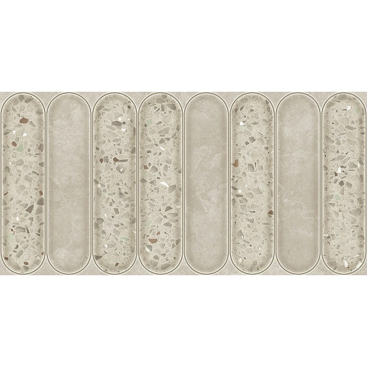 Azori Amarone Beige Arco Настенная плитка 31,5x63 см, Россия, под камень - фото 1 Azori Amarone Beige Arco Настенная плитка 31,5x63 см, Россия, под камень - фото 1