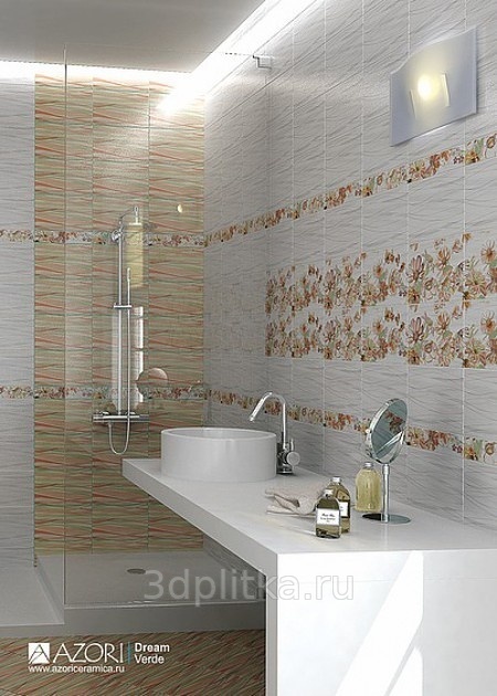 Azori Dream 20x30 см, Россия, под обои  - фото интерьера 1