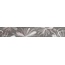 Azori Sonnet Grey Flower Бордюр 6,2x50,5 см, Россия - фото 1