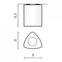 Azzardo Dario AZ1111 Светильник 9x9x9,5 см - фото 1 - фото 2