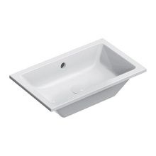 Azzurra Dual DULT06037T00BI Накладная Блая 60 Раковина 37x60x18 см, Италия - фото 1 - фото 1