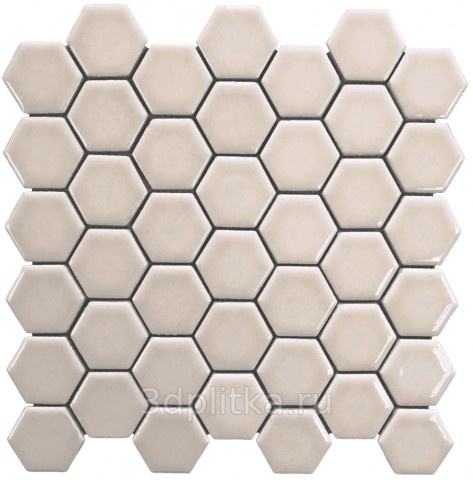 Керамическая мозаика 🏆 Beige Hexagon 30,15x30,15 мозаика от Bars ...
